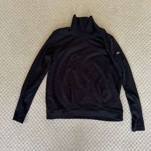 Alo yoga pull over, black, size large